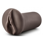 Коричневый мастубратор-вагина Nicole s Kitty - Blush Novelties - в Подольске купить с доставкой
