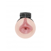 Мастурбатор-вагина с виброкольцом Satisfaction Darling - Lola Games - в Подольске купить с доставкой