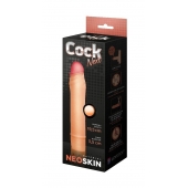 Телесная насадка-удлинитель из неоскин - 19,5 см. - LOVETOY (А-Полимер) - в Подольске купить с доставкой