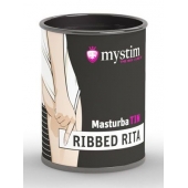 Компактный мастурбатор MasturbaTIN Ribbed Rita - MyStim - в Подольске купить с доставкой