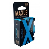 Классические презервативы в железном кейсе MAXUS Classic - 3 шт. - Maxus - купить с доставкой в Подольске