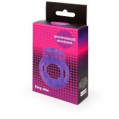 Фиолетовое эрекционное виброкольцо с бабочкой - Erowoman-Eroman - в Подольске купить с доставкой