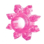 Розовое эрекционное кольцо Cockring star - Erowoman-Eroman - в Подольске купить с доставкой
