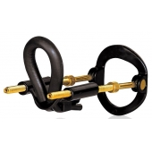 Черный экстендер-растяжитель пениса - Sex Expert - в Подольске купить с доставкой