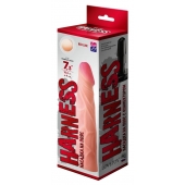 Телесная насадка на Harness с коннектором RED LINE - 19 см. - LOVETOY (А-Полимер) - купить с доставкой в Подольске