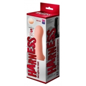 Телесная насадка на Harness с коннектором RED LINE - 13 см. - LOVETOY (А-Полимер) - купить с доставкой в Подольске