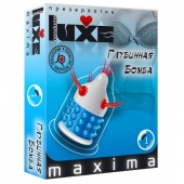 Презерватив LUXE Maxima  Глубинная бомба  - 1 шт. - Luxe - купить с доставкой в Подольске