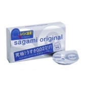 Ультратонкие презервативы Sagami Original QUICK - 6 шт. - Sagami - купить с доставкой в Подольске