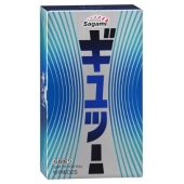 Презервативы Sagami 6 FIT V с волнообразной текстурой - 12 шт. - Sagami - купить с доставкой в Подольске