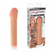 Реалистичная насадка для увеличения члена - 20 см. - Erotic Fantasy - в Подольске купить с доставкой