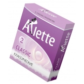 Классические презервативы Arlette Classic - 3 шт. - Arlette - купить с доставкой в Подольске