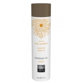 Массажное масло с ароматом жасмина с добавлением арганового масла - 100 мл. - Shiatsu - купить с доставкой в Подольске