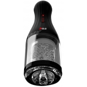 Прозрачный мастурбатор-ротатор с голосовым сопровождением Talk Dirty Rotobator - Pipedream - в Подольске купить с доставкой