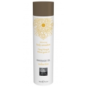 Массажное масло с ароматом иланг-иланга с добавлением масла зародышей пшеницы - 100 мл. - Shiatsu - купить с доставкой в Подольске