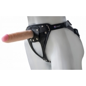 Универсальный мягкий пояс с насадкой Hard brutal BDSM-КОНСУЛ - 17 см. - LOVETOY (А-Полимер) - купить с доставкой в Подольске