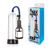 Прозрачная мужская вакуумная помпа Sex Expert - Sex Expert - в Подольске купить с доставкой