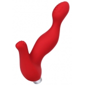 Красный силиконовый вибростимулятор простаты Proman - 12,5 см. - ToyFa - в Подольске купить с доставкой