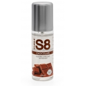 Смазка на водной основе S8 Flavored Lube со вкусом шоколада - 125 мл. - Stimul8 - купить с доставкой в Подольске