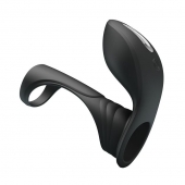 Черная насадка на пенис с вибрацией Vibration Penis Sleeve II - Baile - в Подольске купить с доставкой