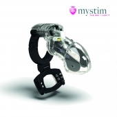 Пояс верности с электростимуляцией Pubic Enemy No 3 - MyStim - купить с доставкой в Подольске