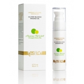 Универсальный массажный гель 3-в-1 Allover Delicious с ароматом ананаса и зеленого чая - 50 мл. - YESforLOV - купить с доставкой в Подольске