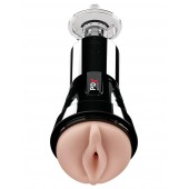 Телесный вибромастурбатор-вагина Cock Compressor Vibrating Stroker - Pipedream - в Подольске купить с доставкой