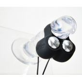 Черный инновационный мужской вибростимулятор JETT - Hot Octopuss - в Подольске купить с доставкой