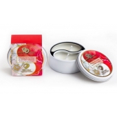 Массажная свеча  Клубника в сливках - БиоМед - купить с доставкой в Подольске