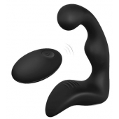 Черный вибромассажер простаты REMOTE BOOTY PLEASER - Dream Toys - в Подольске купить с доставкой