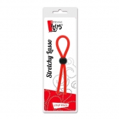 Красное эрекционное лассо с одной бусинкой-утяжкой STRETCHY THICK LASSO - Dream Toys - в Подольске купить с доставкой