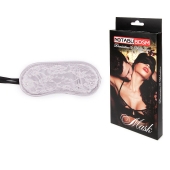 Серая кружевная маска на резиночке - Notabu - купить с доставкой в Подольске