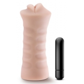 Телесный мастурбатор-ротик Angie - Blush Novelties - в Подольске купить с доставкой