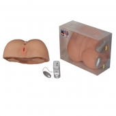 Вагина из киберкожи с присосками и вибрацией - LOVETOY (А-Полимер) - в Подольске купить с доставкой