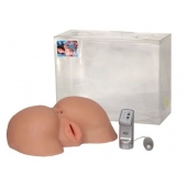 Реалистичная попка из неоскин с вибрацией - LOVETOY (А-Полимер) - в Подольске купить с доставкой