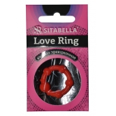 Эрекционное кольцо из киберкожи со стимулирующими бусинами - Sitabella - в Подольске купить с доставкой