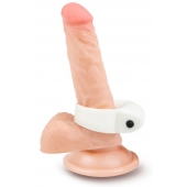 Белое кольцо на член с вибрацией - Brazzers - в Подольске купить с доставкой