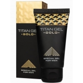 Гель для увеличения члена Titan Gel Gold Tantra - 50 мл. - Titan - купить с доставкой в Подольске