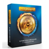 Презервативы  Гладиатор Классические  - 3 шт. - Гладиатор - купить с доставкой в Подольске