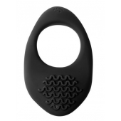 Черное эрекционное виброкольцо Pure Passion Moonshine - Lola Games - в Подольске купить с доставкой