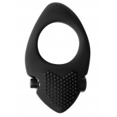 Черное эрекционное виброкольцо Pure Passion Sunset - Lola Games - в Подольске купить с доставкой