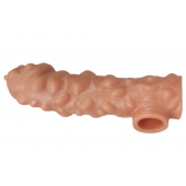 Насадка на фаллос с крупными бугорками EXTREME SLEEVE - 15,6 см. - KOKOS - в Подольске купить с доставкой