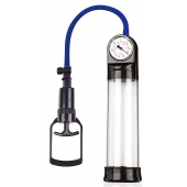 Прозрачная вакуумная помпа Sex Expert с манометром - Sex Expert - в Подольске купить с доставкой