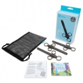 Набор из 3 черных шприцев для лубриканта - b-Vibe - купить с доставкой в Подольске