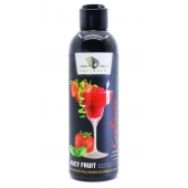 Интимный гель-смазка JUICY FRUIT с ароматом клубники - 200 мл. - БиоМед - купить с доставкой в Подольске