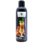 Интимный гель-смазка JUICY FRUIT с ароматом солёной карамели - 200 мл. - БиоМед - купить с доставкой в Подольске