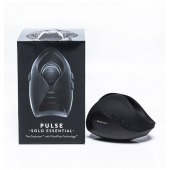 Черный инновационный мужской вибратор PULSE SOLO ESSENTIAL - Hot Octopuss - в Подольске купить с доставкой