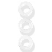 Набор из 3 гладких прозрачных эрекционных колец - Erowoman-Eroman - в Подольске купить с доставкой