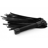 Черная плеть My Rules - 43 см. - БДСМ Арсенал - купить с доставкой в Подольске