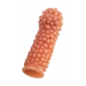 Телесная насадка с мягкими пузырьками - 16,5 см. - KOKOS - в Подольске купить с доставкой