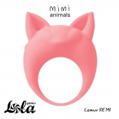 Оранжевое эрекционное кольцо Lemur Remi - Lola Games - в Подольске купить с доставкой